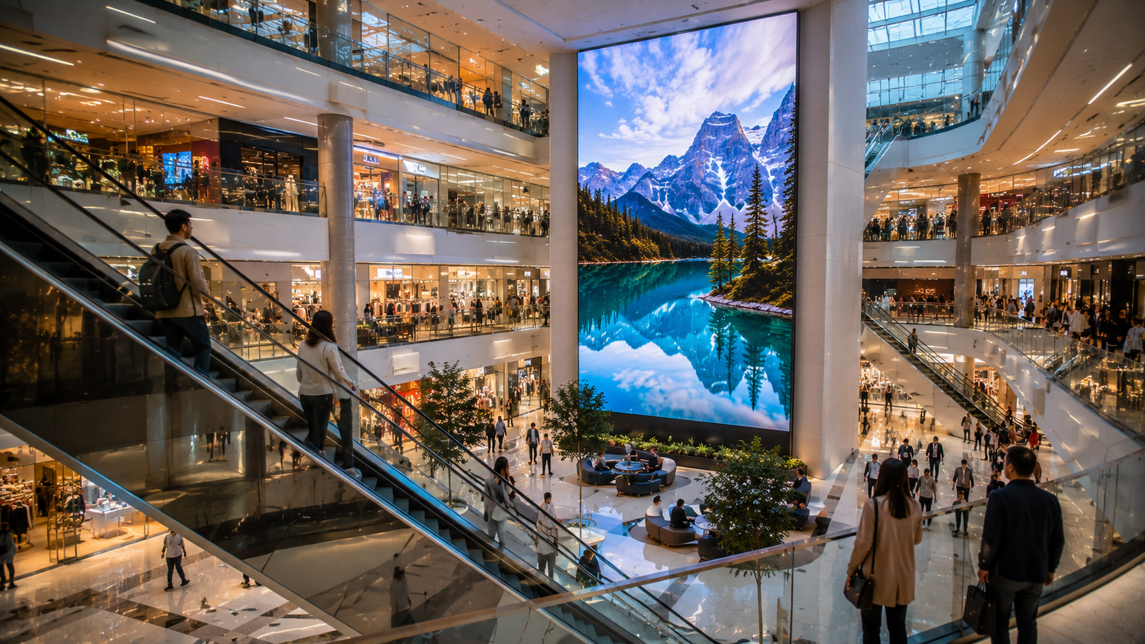 LED-экран для помещений 48300×7279 см