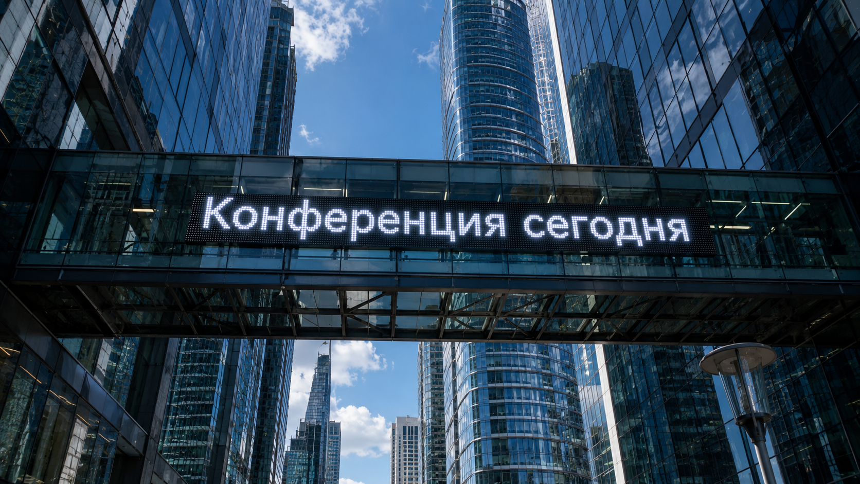 Бегущая строка уличная белая 160×32 см