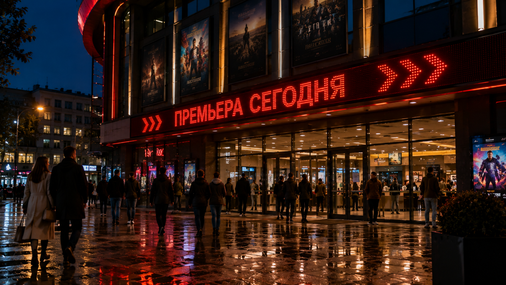 Бегущая строка уличная красная 128×96 см
