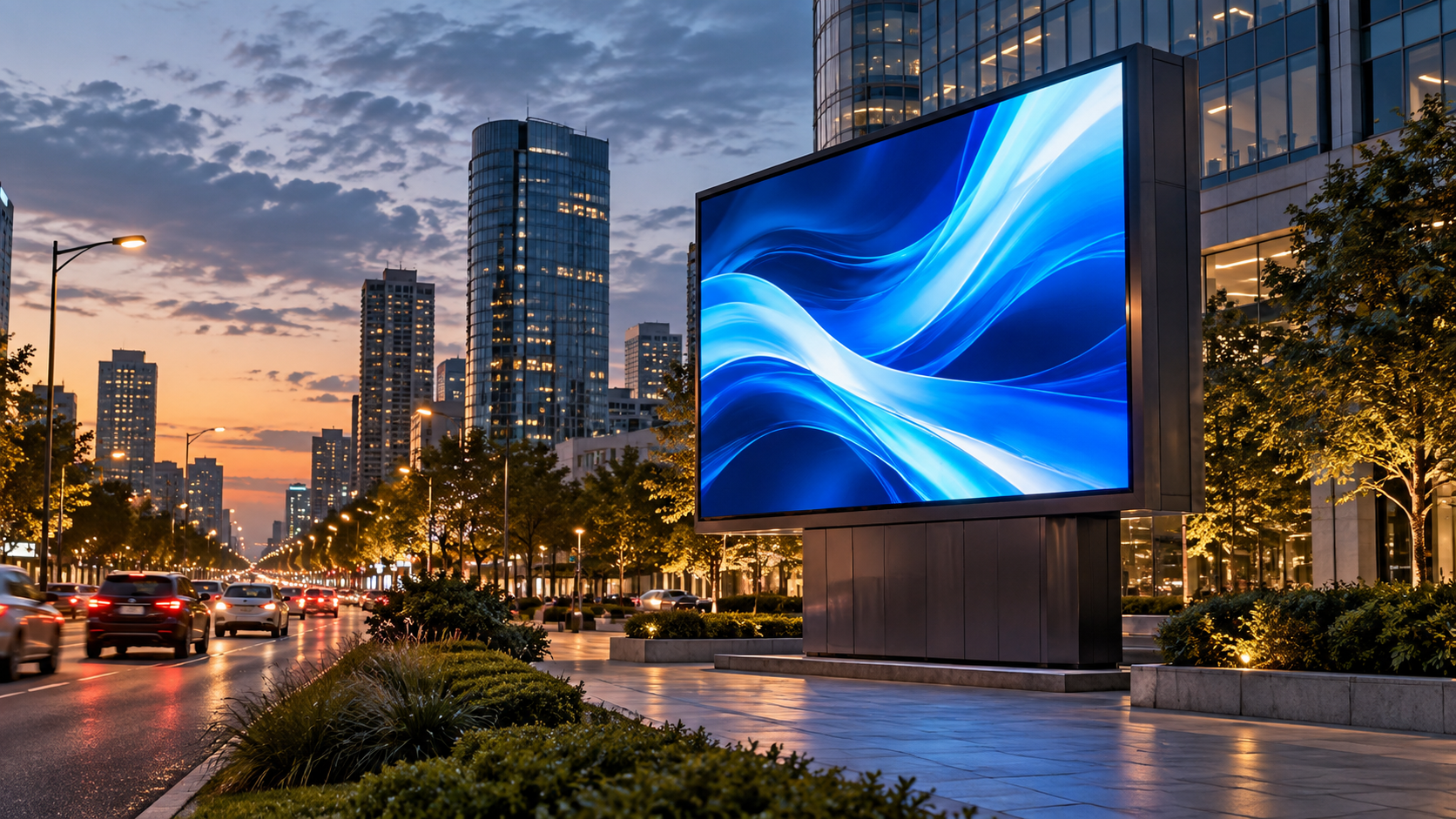 LED-экран уличный 200×675 см