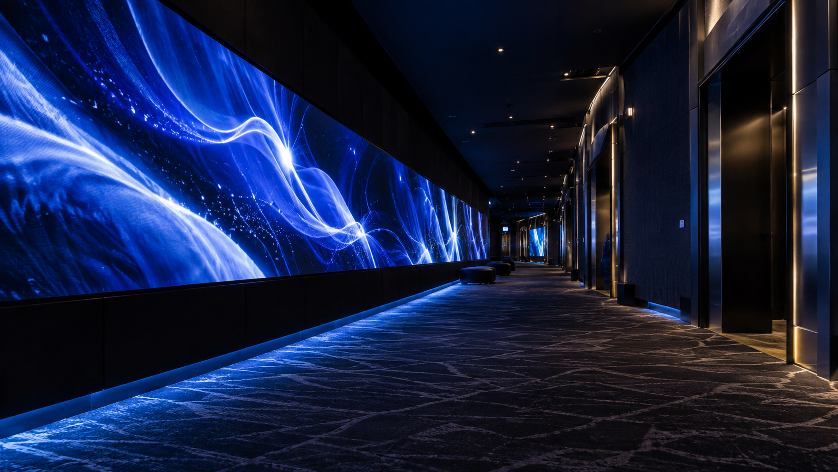 LED-экран для помещений 2450×75 см