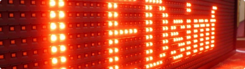 LED бегущая строка