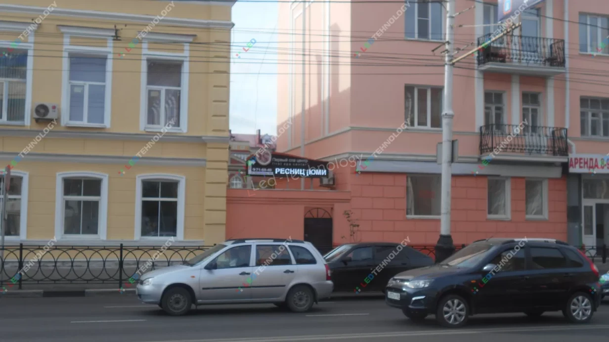 Светодиодная бегущая строка для Спа-центра в Тамбове, фото 2