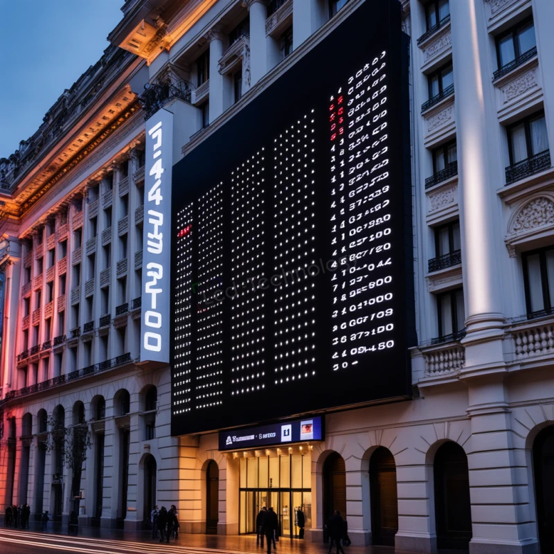 Светодиодная бегущая строка для рекламы кафе «Гурман». Новокузнецк, фото 1