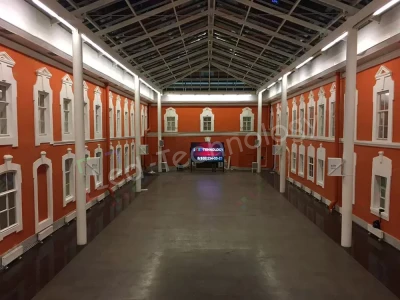 Установки внутреннего Led-экрана в Петропавловской крепости, фото 4