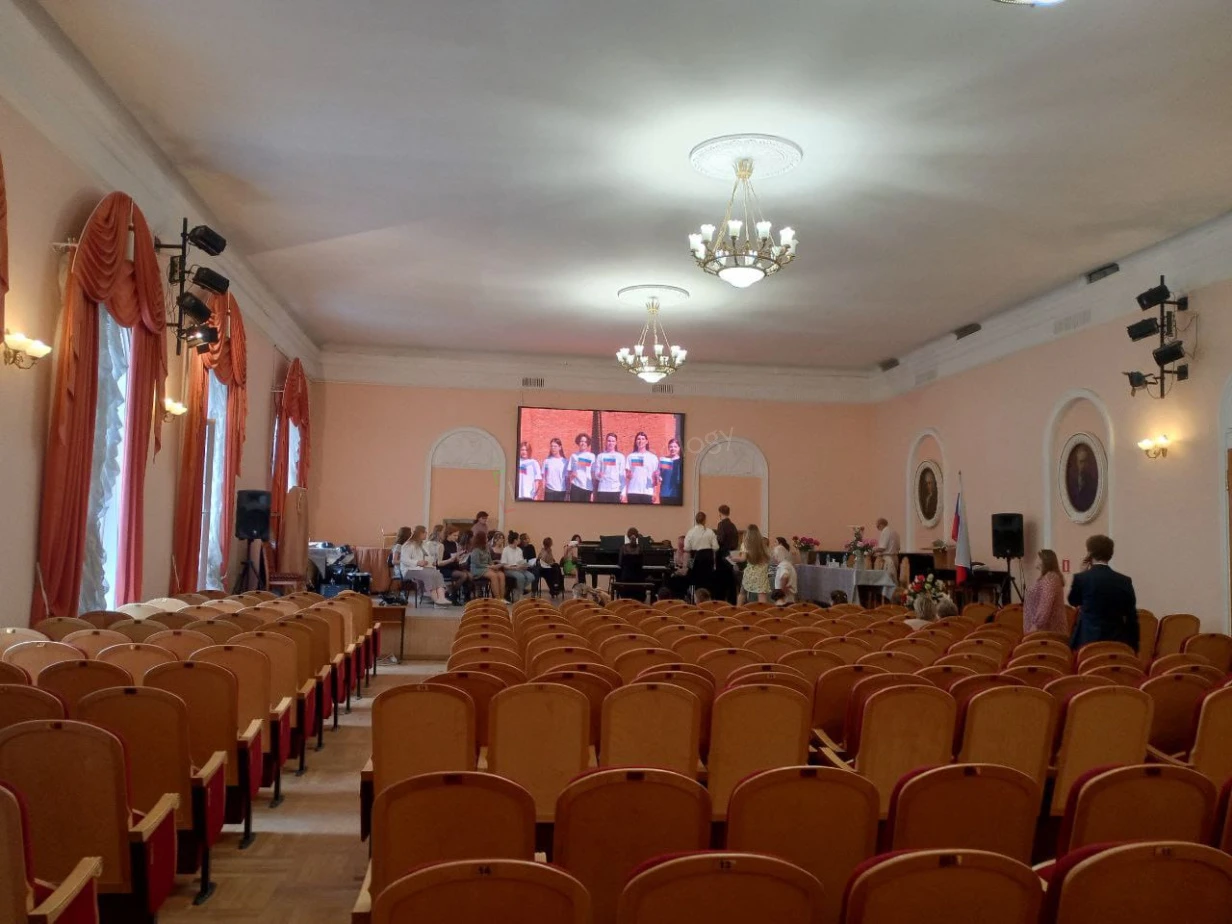 Светодиодный видеоэкран для музыкального колледжа в Коломне, фото 7