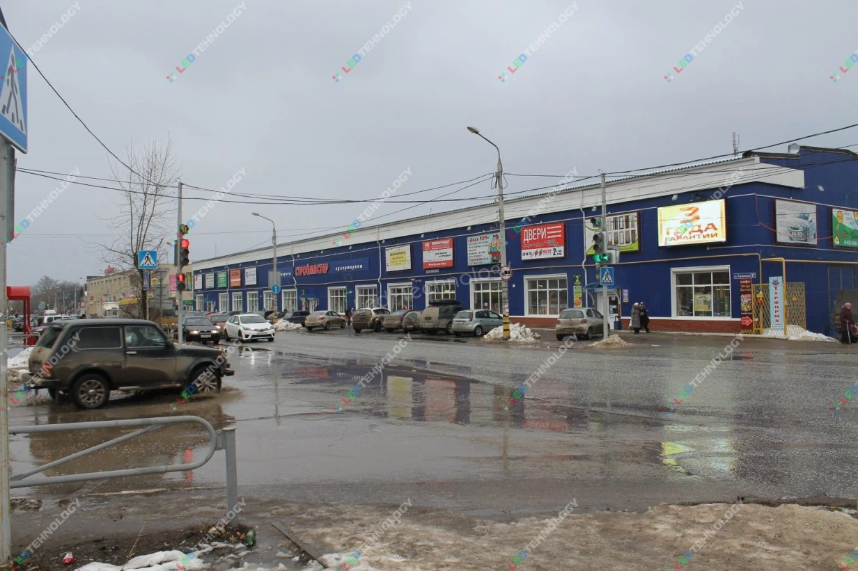 Внешний led-экран для ТЦ «Строймастер», фото 4