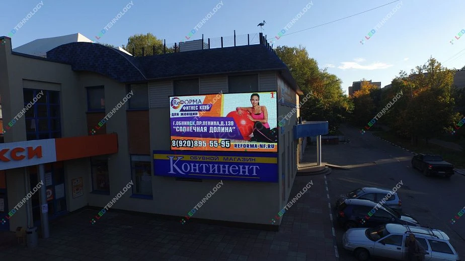 Led-экран для торгового комплекса «Обнинск», фото 2