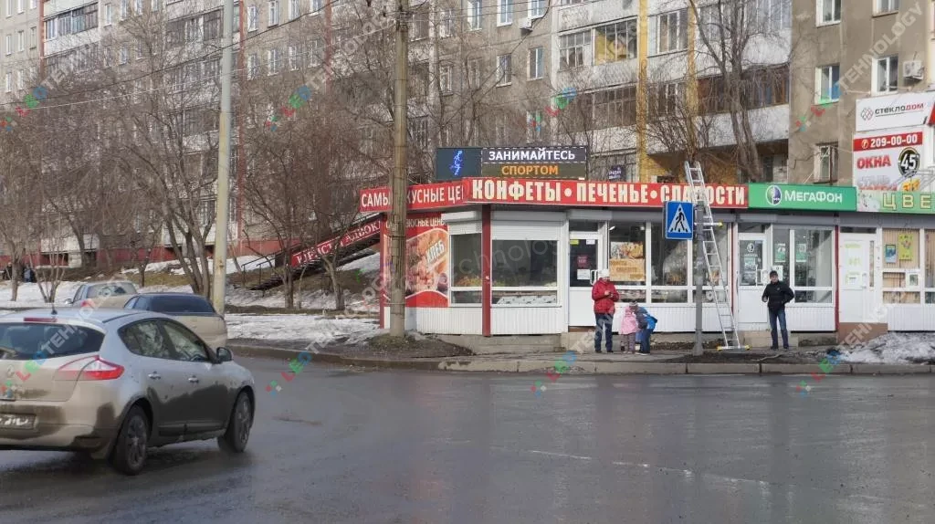 Рекламная бегущая строка для Торгового павильона в Перми, фото 4