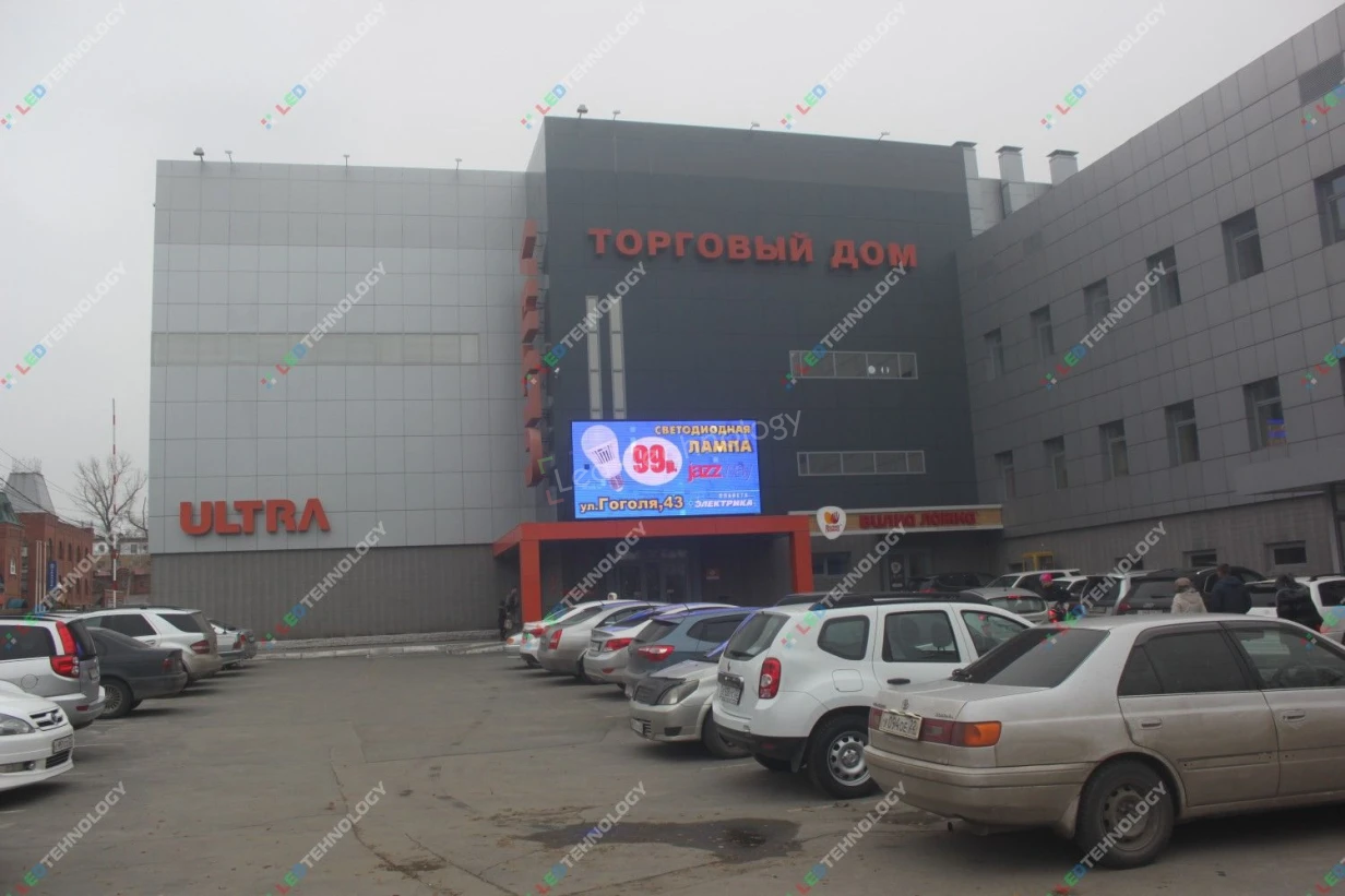 Led-экран для торгового комплекса «Ультра». Барнаул, фото 3