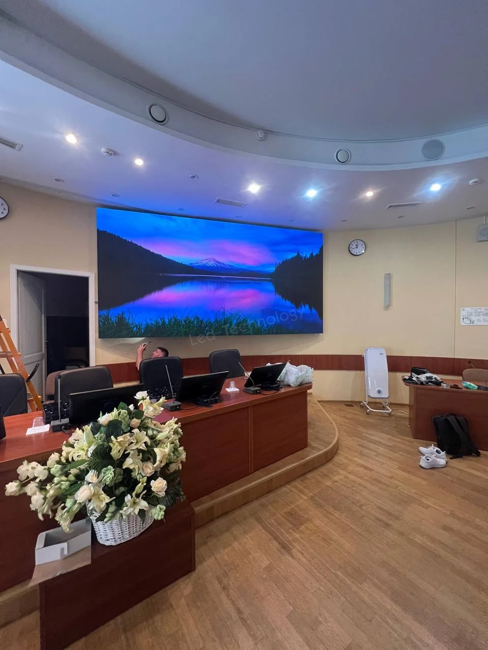 Рекордное выполнение контракта: светодиодный экран в центре Москвы за 25 дней, фото 8