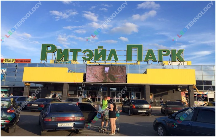 Внешний led-экран для ТЦ «Ритэйл Парк», фото 2