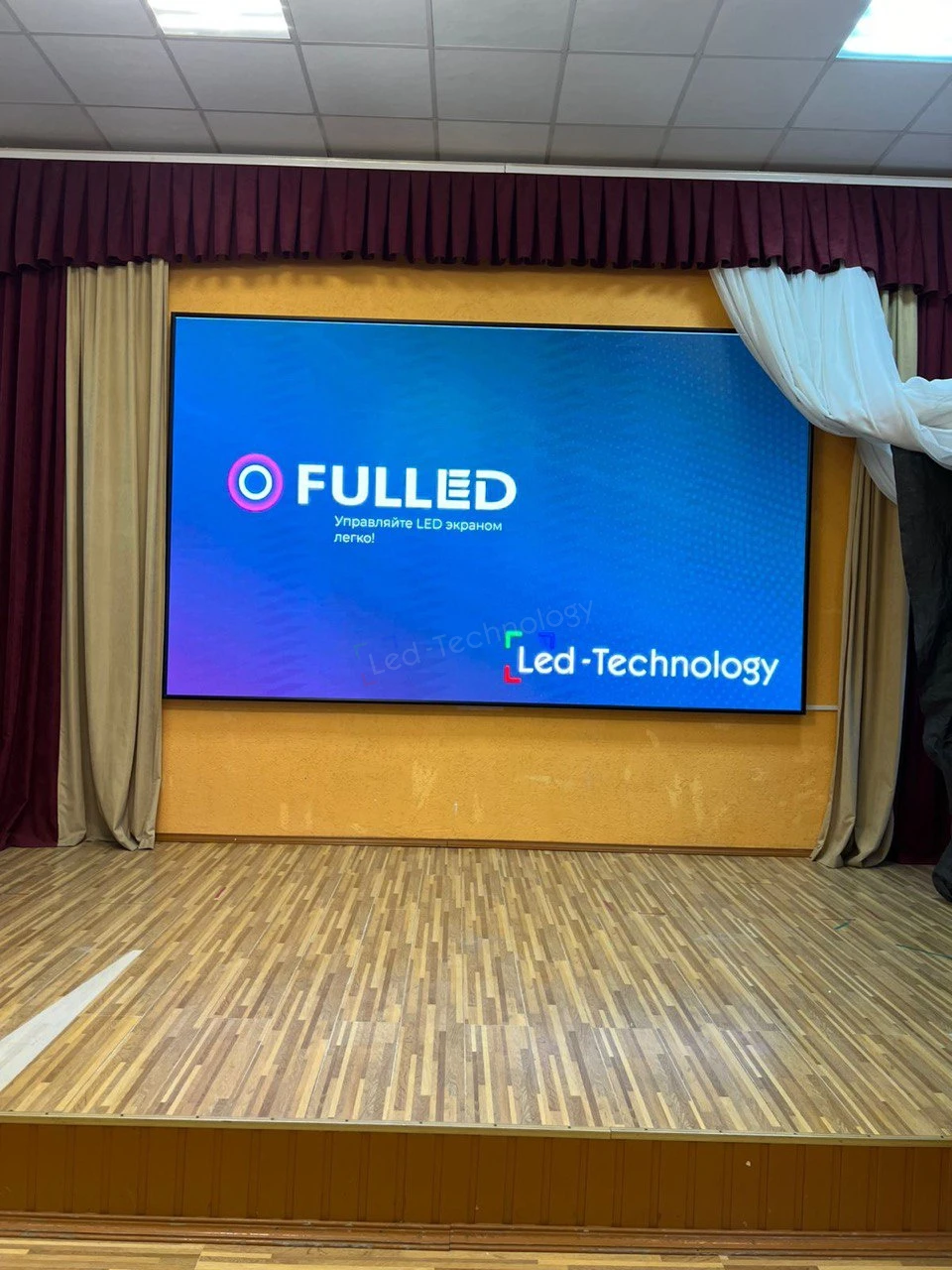 Монолитный LED-экран: современная технология для учебных и культурных задач, фото 2