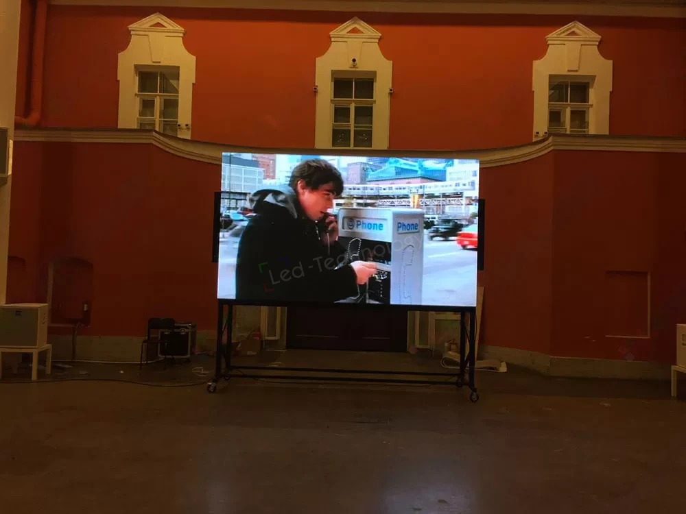 Установки внутреннего Led-экрана в Петропавловской крепости, фото 3