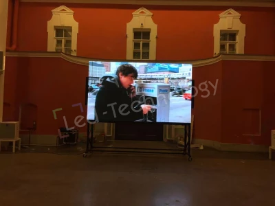 Установки внутреннего Led-экрана в Петропавловской крепости, фото 3