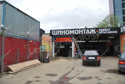 Светодиодная бегущая строка для шиномонтажной мастерской в Москве, фото 3