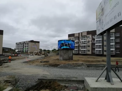 Установка светодиодного экрана на центральной площади в Южно-Сахалинске, фото 3