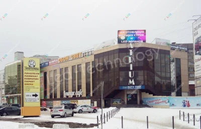 Внешний светодиодный экран для ТЦ «Атриум». Тамбов, фото 5