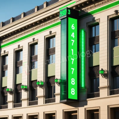 Светодиодная бегущая строка для цветочного магазина в Перми, фото 1