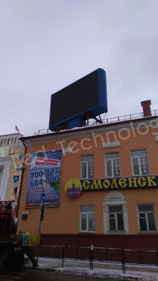 Модернизация  уличного светодиодного экрана в Смоленске, фото 5