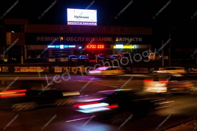Уличный led-экран для торгового комплекса в Барнауле, фото 3