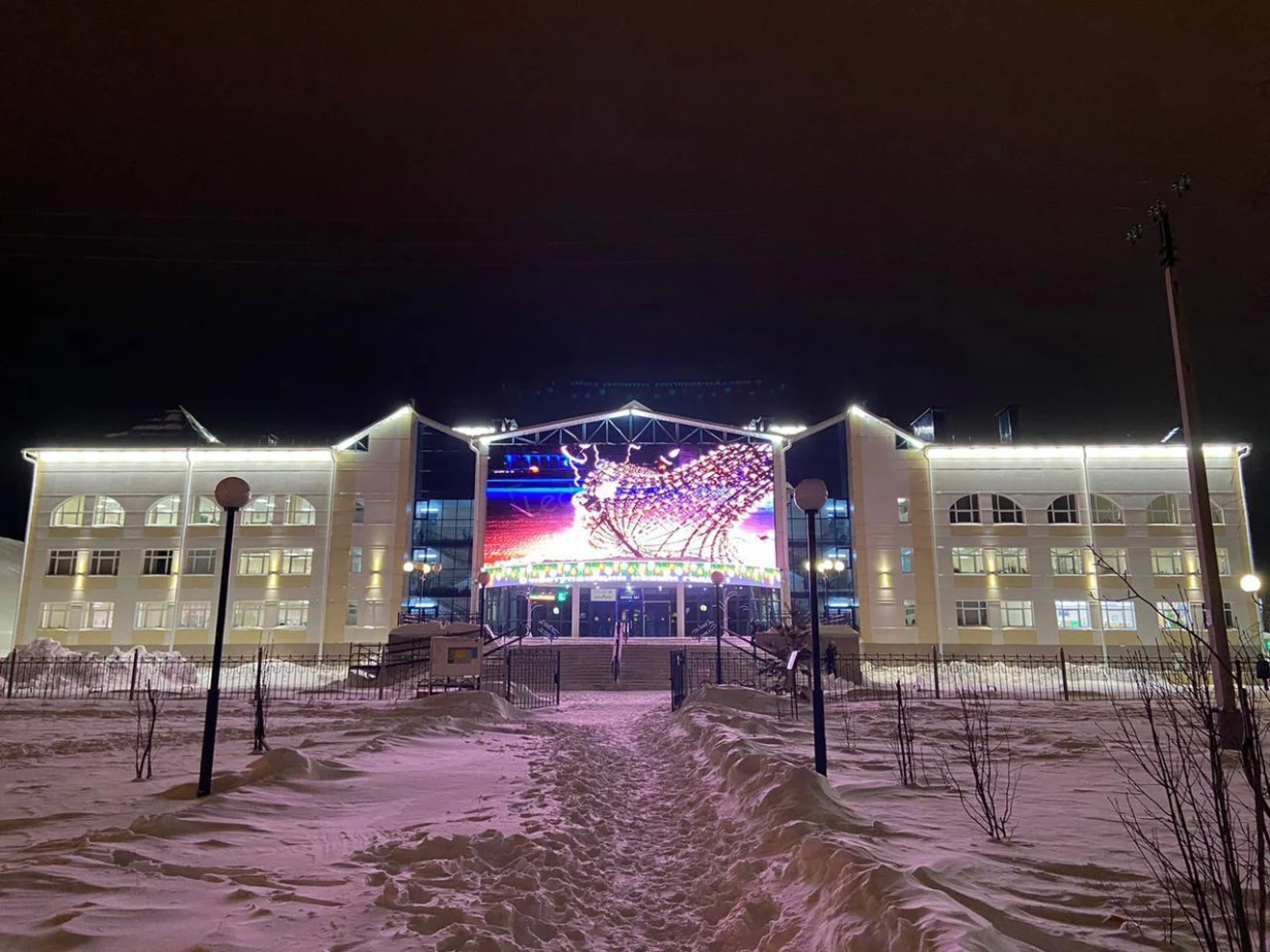 Медиафасад для школы в Ямало-Ненецком автономном округе, фото 8
