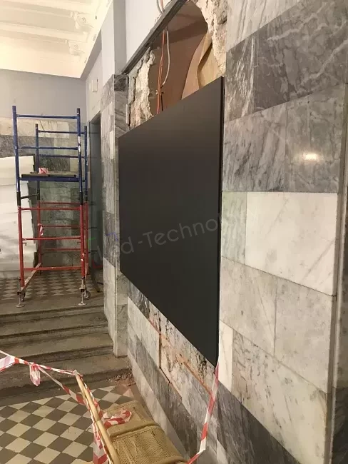 Установка LED-экрана в Президентском физико-математическом лицее, фото 3