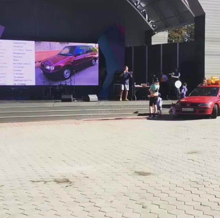 LED экран на территории парка «Елочки». Домодедово, фото 4