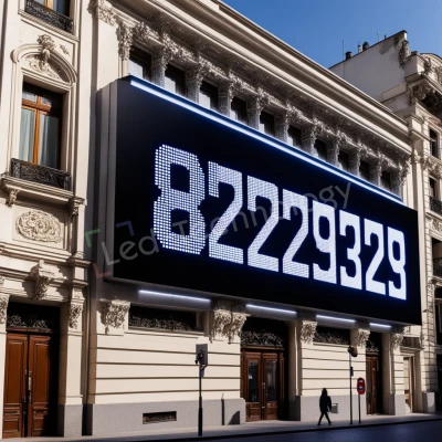 Светодиодные бегущие строки для сети магазинов цифровой техники DNS, фото 1