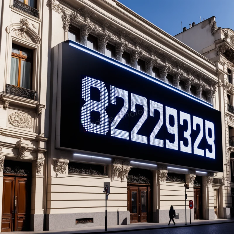 Светодиодные бегущие строки для сети магазинов цифровой техники DNS, фото 1