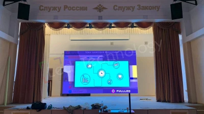 Светодиодный экран для Санкт-Петербургского университета МВД РФ, фото 5