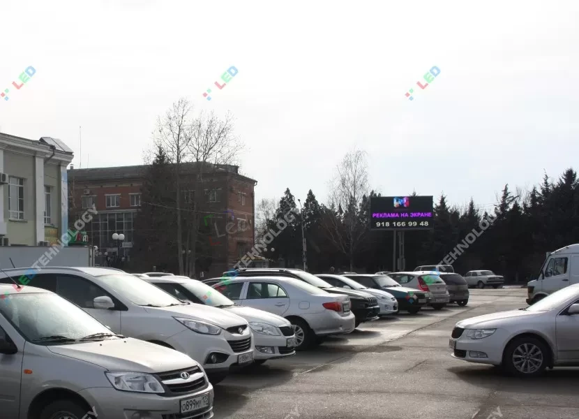 Уличный светодиодный экран в Курганинске, фото 4