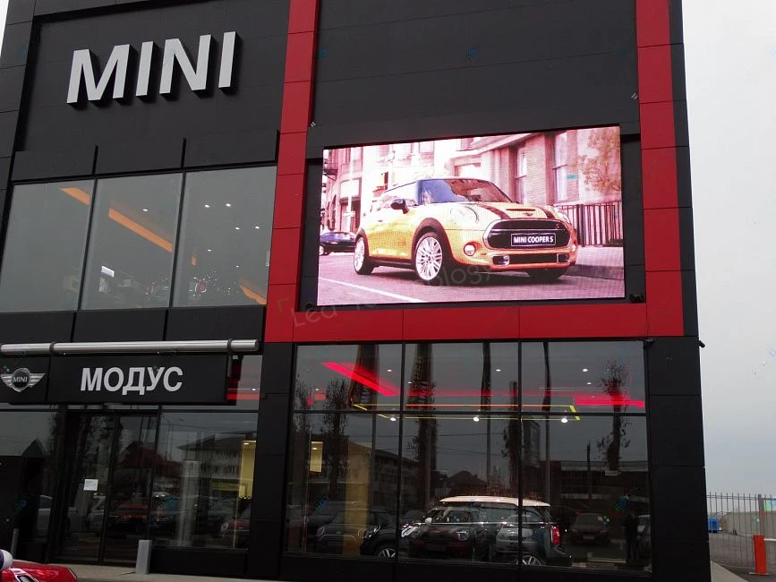 Внешний led-экран для автоцентра «Модус». Краснодар, фото 8