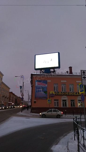 Модернизация  уличного светодиодного экрана в Смоленске, фото 6