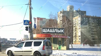 Светодиодная бегущая строка для рекламы Шашлычной. Челябинск, фото 2