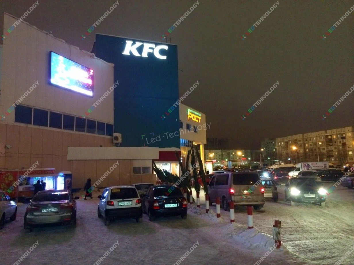 Led-экран для торгового комплекса. Сургут, фото 4
