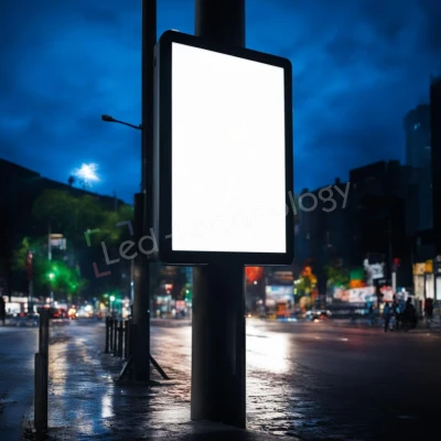Внешний led-экран на билборде. Красноярск, фото 1