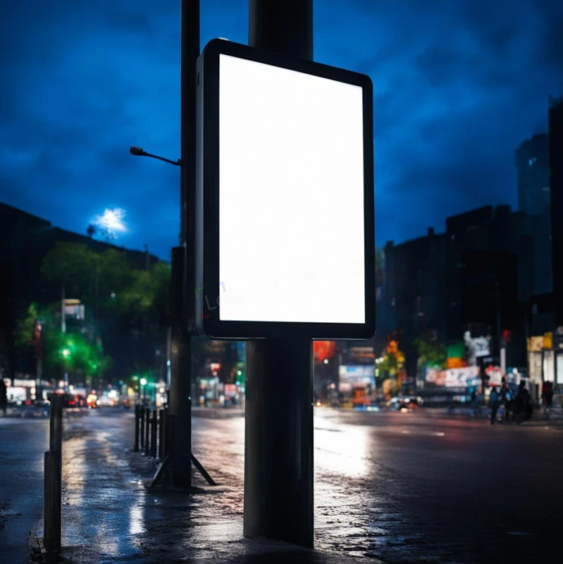 Внешний led-экран на билборде. Красноярск, фото 1
