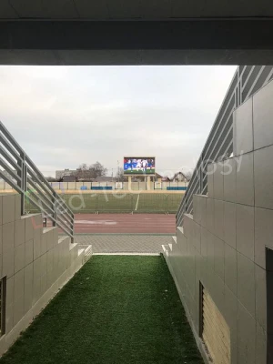 Светодиодный экран на городском стадионе «Авангард». Домодедово, фото 4