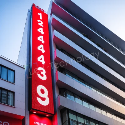Бегущая светодиодная строка для магазина «Очки для вас». Тамбов, фото 1