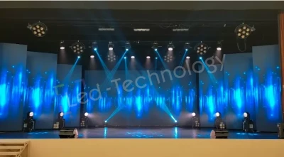 Многоуровневые кулисы разного размера и led-экран в Кемерово, фото 2