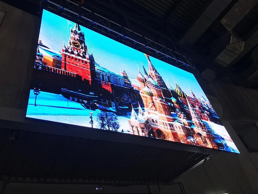 Экран плотной компоновки для ледового дворца. Мурманск, фото 4