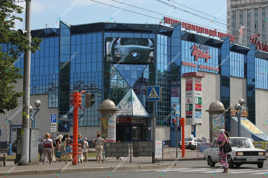 Светодиодный экран в ТЦ «Променад». Кемерово, фото 3