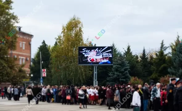 Уличный светодиодный экран в Курганинске, фото 2
