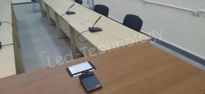 Светодиодный видеоэкран в конференц-зале Калининградской таможни, фото 3