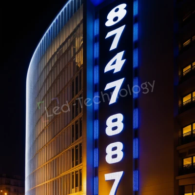 Рекламное светодиодное табло для цветочного магазина. Екатеринбург, фото 1