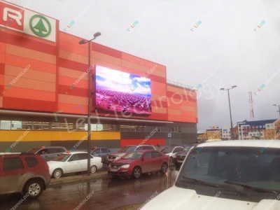 Внешний led-экран для ТЦ «Победа». Новый-Уренгой, фото 2