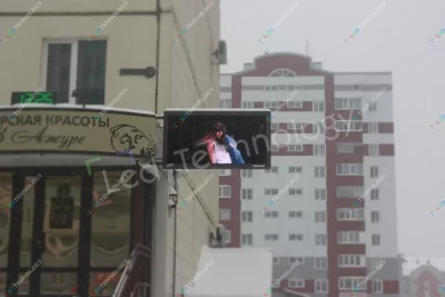 Светодиодная видеовывеска для салона красоты «В Ажуре». Барнаул, фото 2
