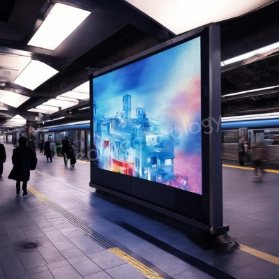 Led-экран для речного вокзала. Усть-Илимск, фото 1