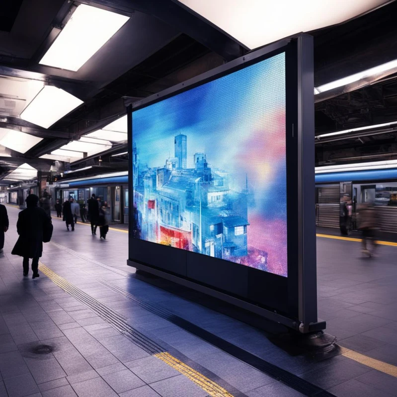 Led-экран для речного вокзала. Усть-Илимск, фото 1